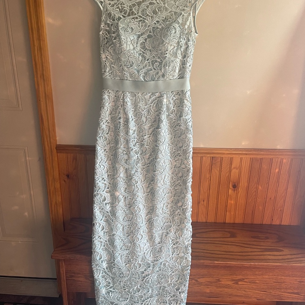 Elegant Mint Green Gown